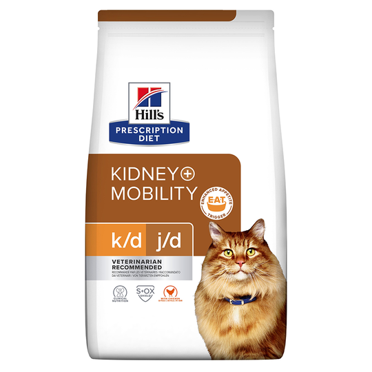 Hill's Prescription Diet k/d + Mobility Chicken kattfoder - 3 kg