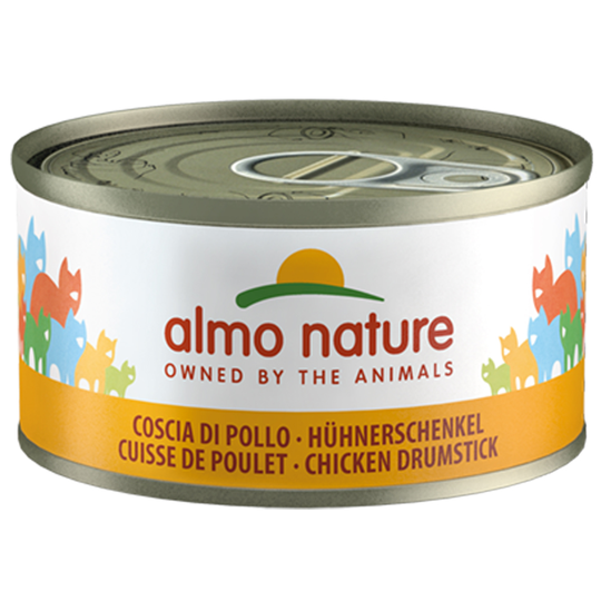 Almo Nature 6 x 70 g - Kycklinglår