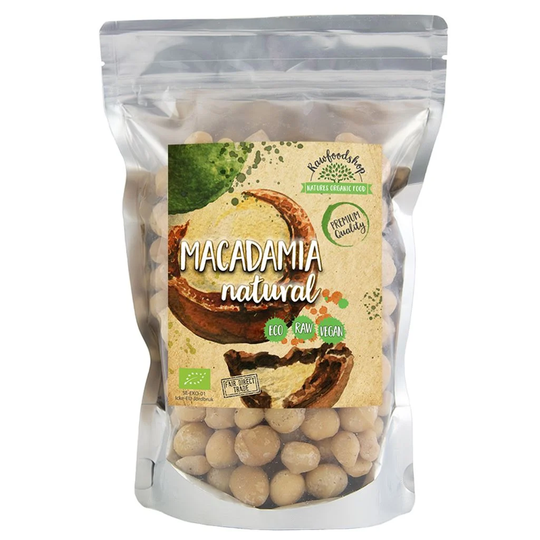 Rawfoodshop Macadamianötter Eko 500 g