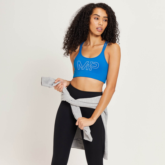 MP Women's Original Jersey Bra − Blå - XS