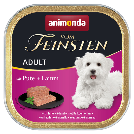 Animonda Vom Feinsten Adult 6 x 150 g - Kalkon & lamm