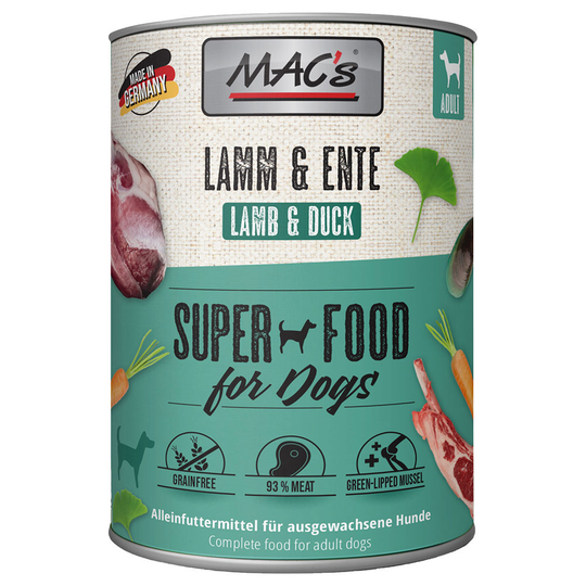 Blandpack: 24 x 400/800 g MAC's Adult våtfoder - 24 x 800 g