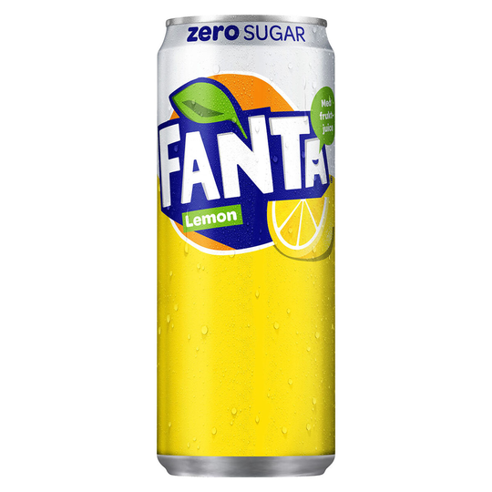 Läsk, Fanta zero lemon 33 cl