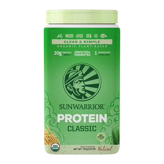 Sunwarrior Classic Protein Naturell, 750 g ekologisk