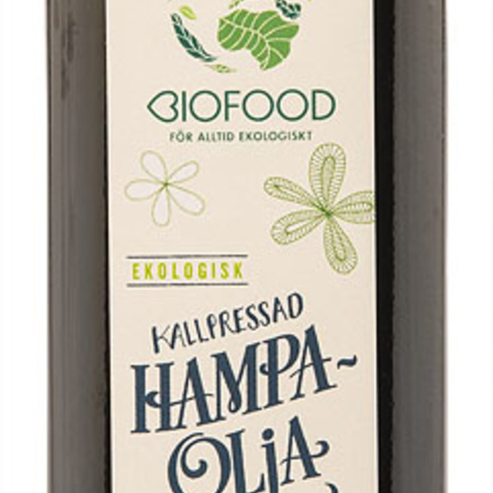 Biofood Hampafröolja Kallpressad 250 ml
