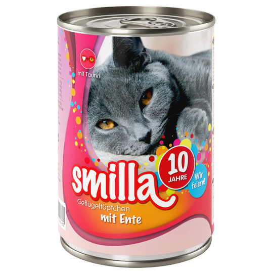 Smilla Poultry Pot 6 x 400 g - Mört fjäderfäkött med anka