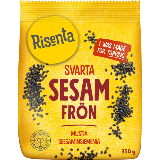 Risenta Svarta Sesamfrön 35 g