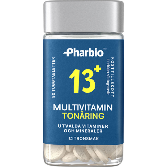 Pharbio Multivitamin Tonåring 90 st