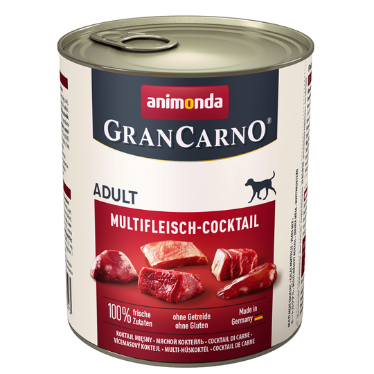 Ekonomipack: Animonda GranCarno Adult 12 x 800 g - Köttcocktail