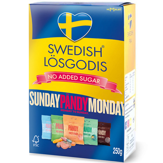 Pändy X Swedish Lösgodis 250 g
