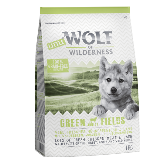 Little Wolf of Wilderness Junior - Green Fields Lamb 5 kg