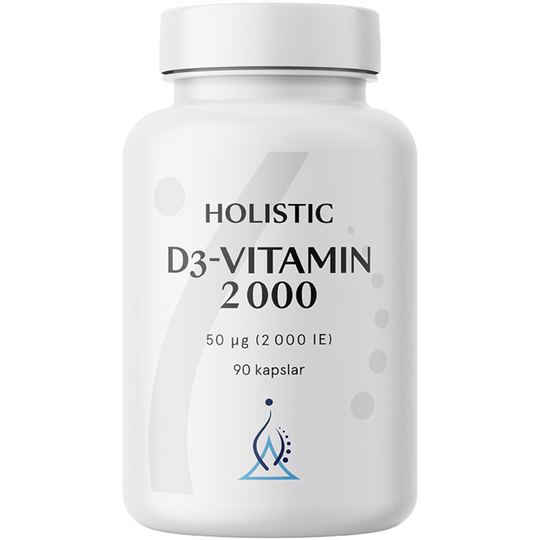 Holistic D3-vitamin 2000 90 kapslar