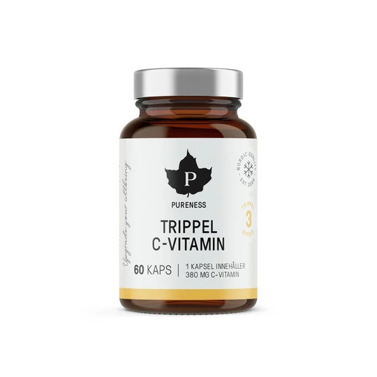 Pureness Trippel C-vitamin 60 kapslar