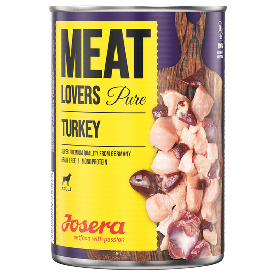 Josera Meatlovers Pure 6 x 800 g - Kalkon