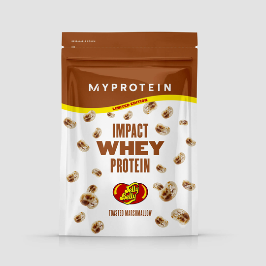 Vassleprotein - Impact Whey Protein - 1kg - Jelly Belly - Toasted Marshmallow