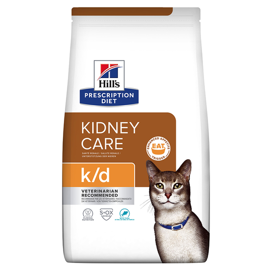 Hill's Prescription Diet k/d Kidney Care Tuna kattfoder - Ekonomipack: 2 x 3 kg