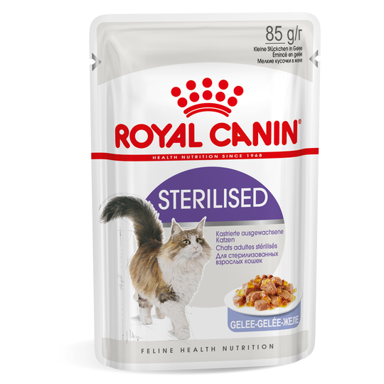 Royal Canin Sterilised i gelé - 12 x 85 g