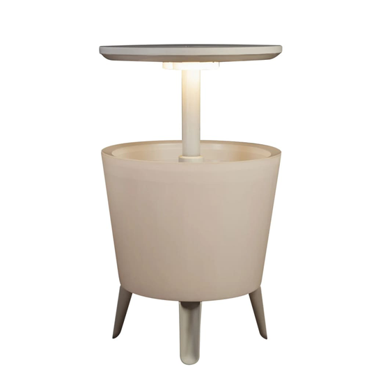 Keter Upplyst kylbar vit 232924