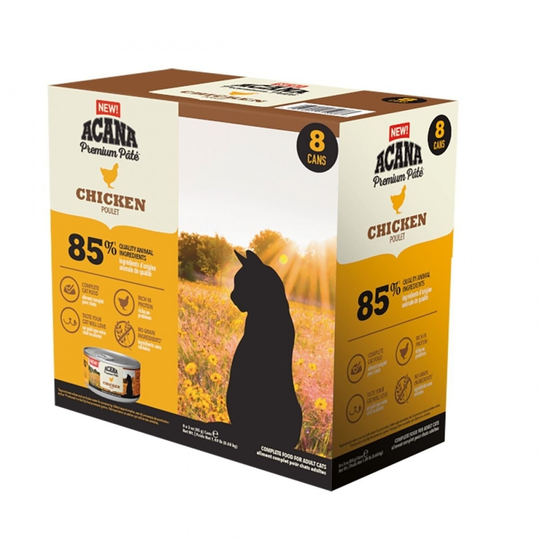 Acana Cat Premium Paté Chicken 8x85 g (85 g)