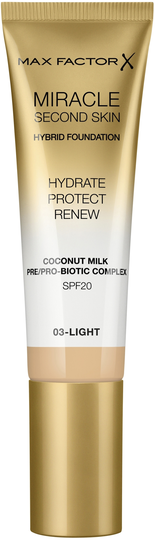 Max Factor Mir Second Skin Found 003 Light