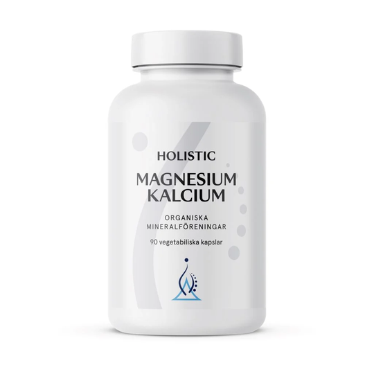 Holistic Magnesium 80mg & Kalcium 40 mg 90 kapslar
