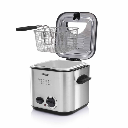 Princess Minifritös och fondue 840 W 1,2 L silver 182611