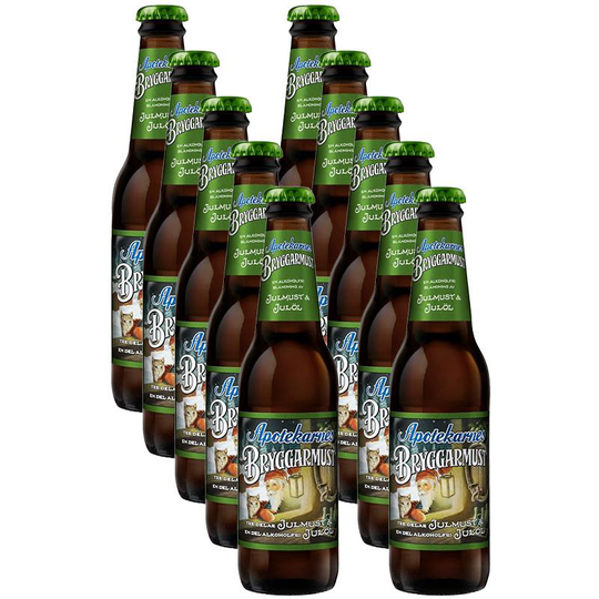 Apotekarnes Bryggarmust 10-pack