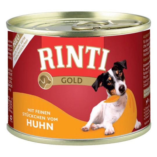 Ekonomipack: RINTI Gold 24 x 185 g - Kyckling