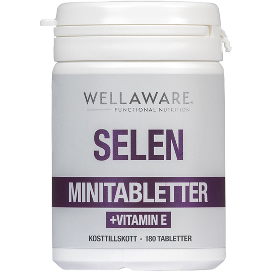 WellAware Selen + E Vitamin 180 minitabletter