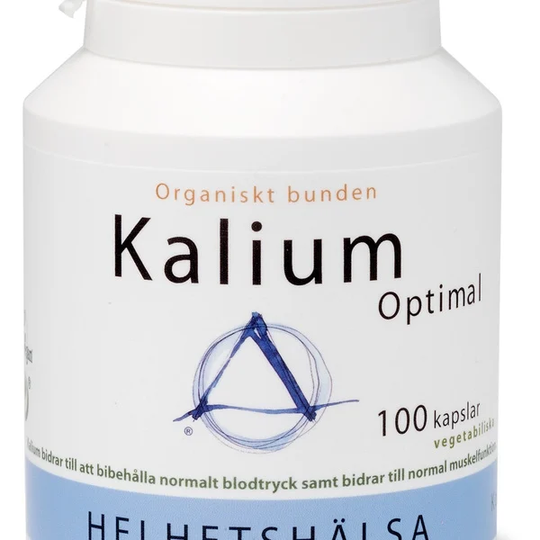 Helhetshälsa KaliumOptimal 100 kapslar