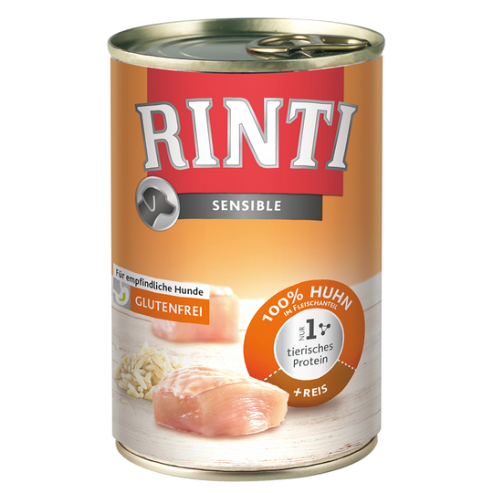 RINTI Sensible 6 x 400 g - Kyckling & ris