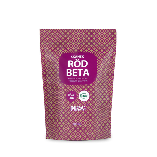 PLOG Skånsk Rödbeta KRAV/EKO Rödbetspulver 150 g