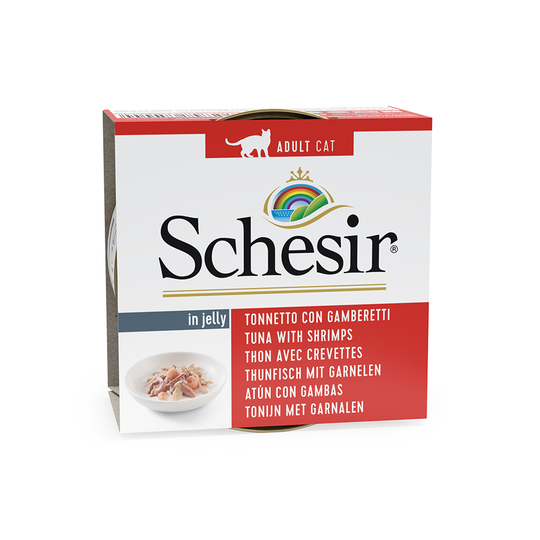 Schesir i gelé 6 x 85 g - Tonfisk & räkor