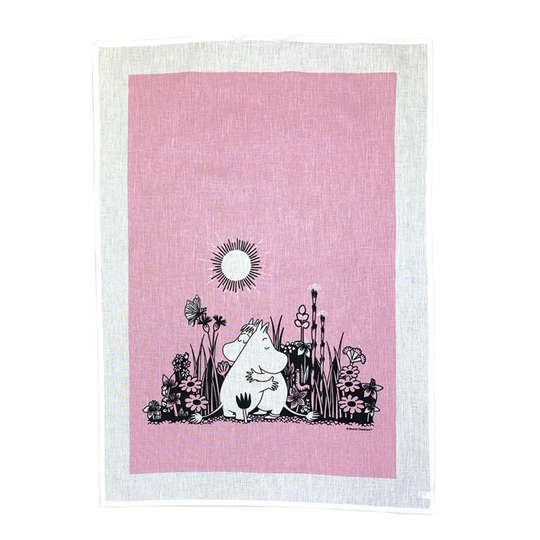 Opto Design - Mumin Kram Kökshandduk 70x50 cm Rosa
