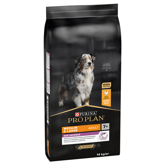 10 kg + 2 kg / 12 kg + 2 kg på köpet! 12 kg / 14 kg Pro Plan - Medium & Large Adult 7+ OPTIAGE (14 kg)