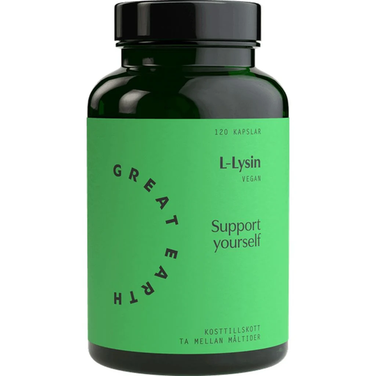 L-Lysine 500mg 120 kapslar