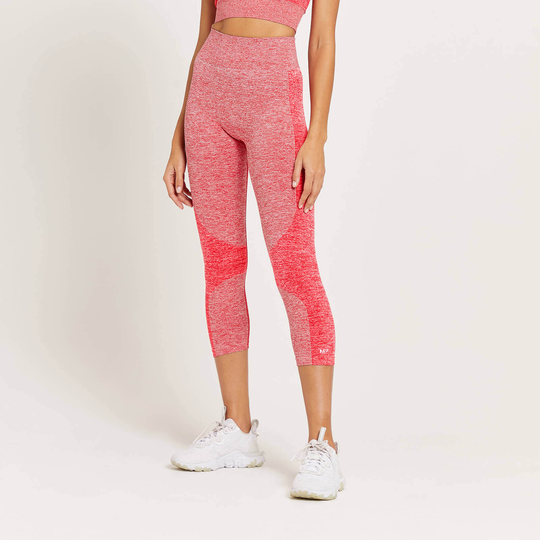MP Women's Curve High Waisted 3/4 Leggings - Röd - M