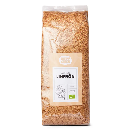 Happy Green Linfrön gula, 1kg ekologisk