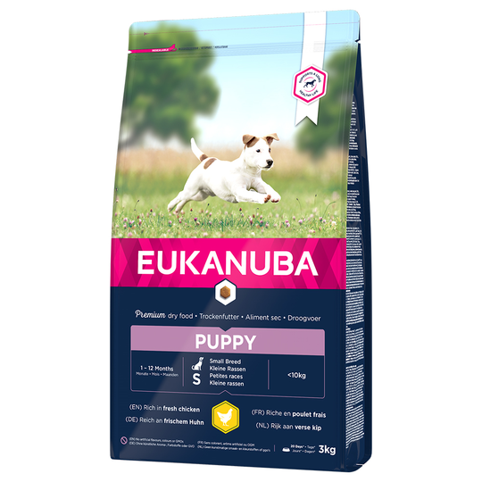 3 kg Eukanuba torrfoder till sparpris! - Puppy Small Chicken