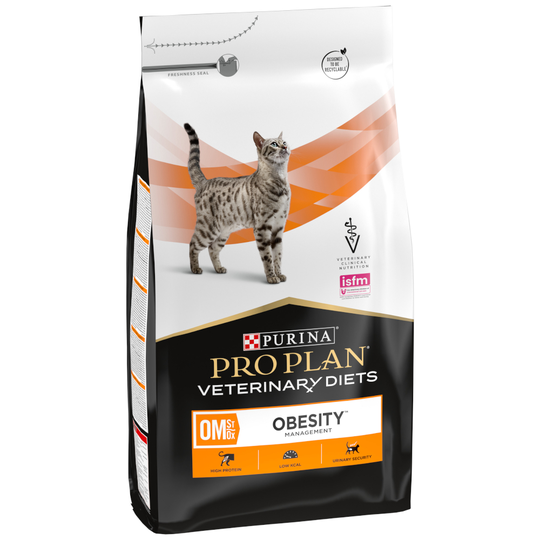 Purina Pro Plan Veterinary Diets Feline OM ST/OX - Obesity Management - 5 kg