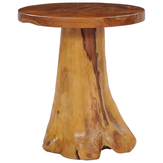 vidaXL Soffbord 40x40 cm massiv teak