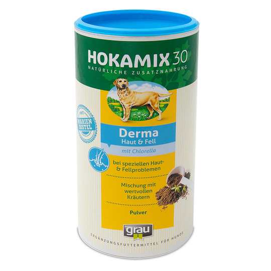 HOKAMIX30 Derma pulver hud & päls Ekonomipack: 2 x 750 g