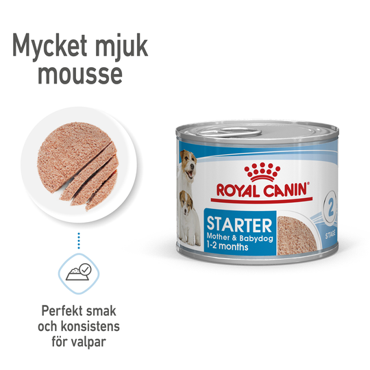 Royal Canin Starter Mousse hundmat 195g