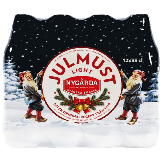 Nygårda Julmust Light 12-pack