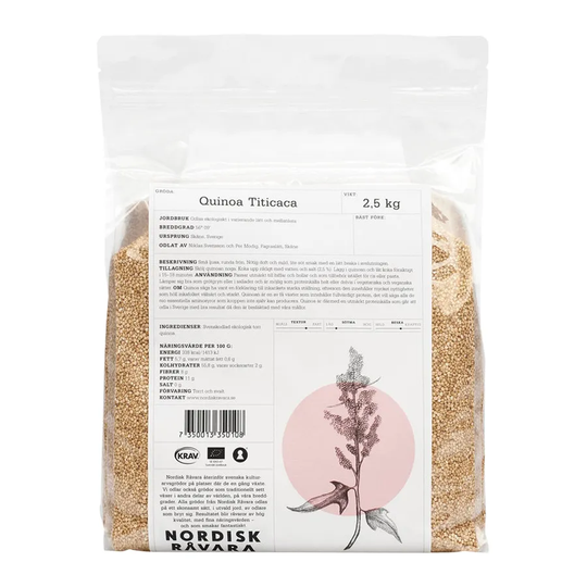 Nordisk Råvara Quinoa Titicaca, 2,5 kg ekologisk