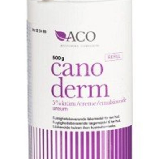 Canoderm 5% 500 g Kräm