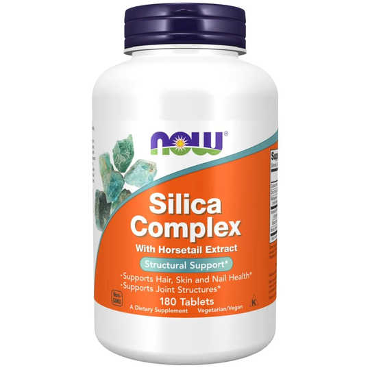 NOW Silicia Complex 180 tabletter