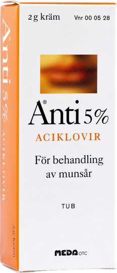 Anti Kräm 5% Tub, 2g