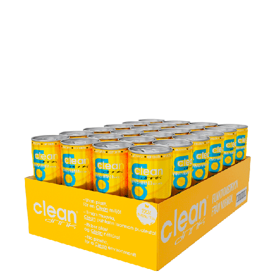 24 st Clean Drink Flak 330 ml