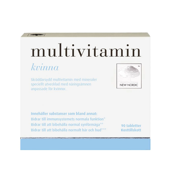 New Nordic Multivitamin Kvinna 90 tabletter